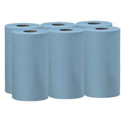 WypAll General Clean X60 Multi-Task Cleaning Cloths (35431), Small Roll, Blue, 130 Sheets / Roll