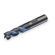 4-Flute Cobalt 8% Square Single End Multi-Flute CenterCut CTD HGC-4C-TC TiCN 7/8x7/8x3-1/2x5-3/4