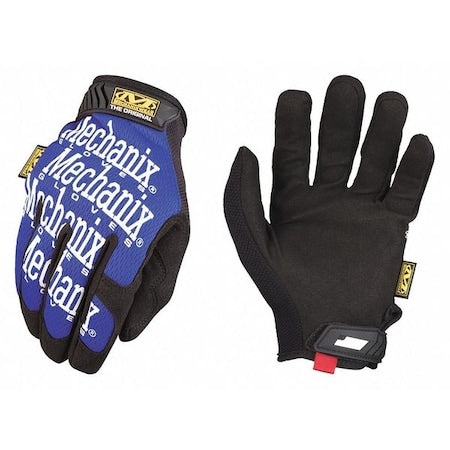 The Original(R) Mechanics Gloves, Synthetic Leather Palm, TrekDry Back, 10, Blue