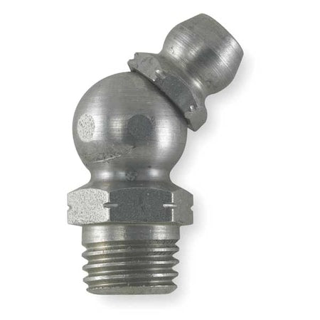 Grease Fitting,45deg,M8-1.0 23.6mm,PK10