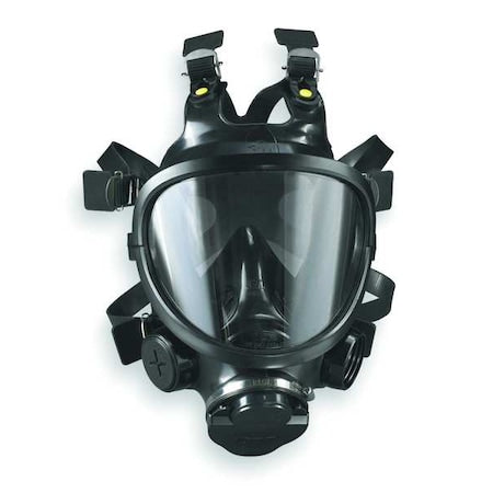 FR-M40 Gas Mask, Butyl Rubber, 6 Suspension Points, M Mask Size, 0 Canisters Included, Not Rated