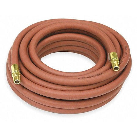 1/4" x 50 ft PVC Coupled Multipurpose Air Hose 300 psi RD