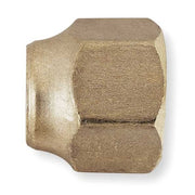 Short Forged Nut,45 deg,Brass,Tube,PK10
