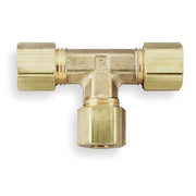 5/8" Compression Brass Union Tee 10PK