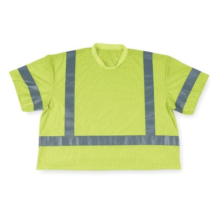 T-Shirt, 3, Class 3, Polyester, Green, XL