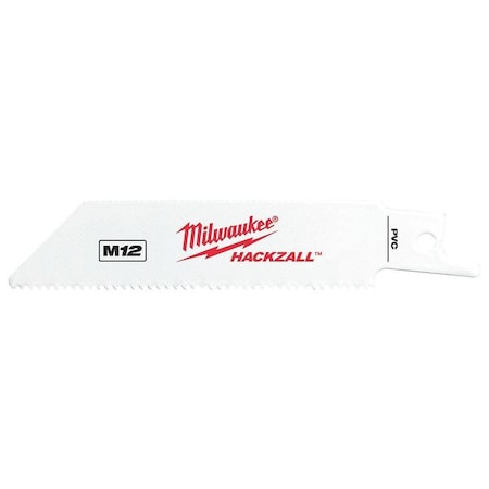 M12 Hackzall Blade-PVC 4", PK5