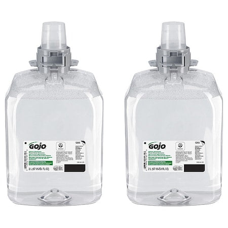 Hand Soap, Series FMX, 2,000 mL, Foam, Fragrance Free, Requires Dispenser, 2 PK