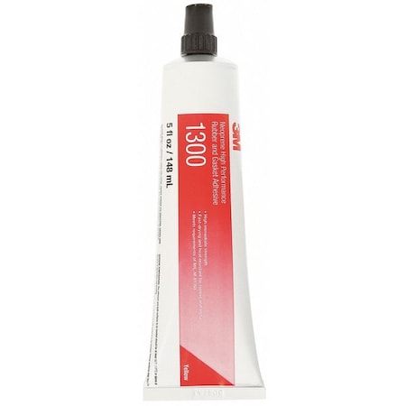 Heat-Resistant Neoprene Gasket Adhesive, 5 oz, Yellow, Temp Range -30 to 300 Degrees F