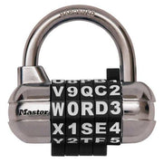 Luggage/Briefcase Padlock,Steel,Center