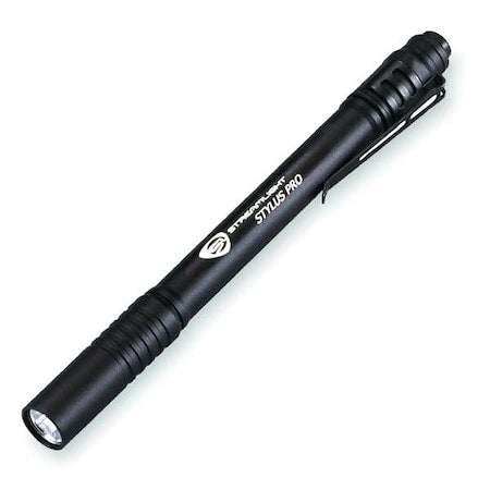 STYLUS PRO STREAMLIGHT LED 100 Lumens Industrial Black Penlight