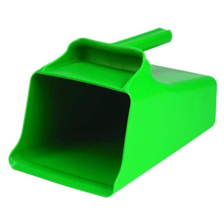 Mega Hand Scoop,Poly,128 Oz,Green