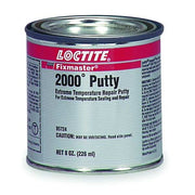Putty, 8 oz Container Size, Can, MR 2000, Gray
