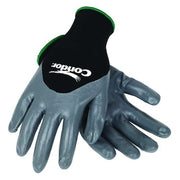 Coated Gloves, Nitrile, Smooth, 3/4 Dip, 4 Abrasion Level, Black, 2XL (11) 1 PR