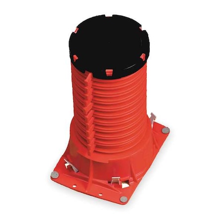 Pipe Cast-In Device,2 In.,For Metal Pipe