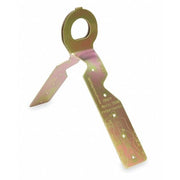 Roof Anchor, 23 1/4 in Length, 310 lb Weigth Capacity, Steel Anchor, Fixed D-Ring