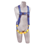 First(TM) Full Body Harness, Universal, 310 lb., Friction / Pass-Through Chest/ Back D-Ring