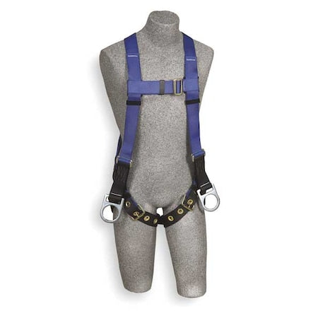 First(TM) Full Body Harness, Universal (S/M/L/XL), 310 lb., Mating Chest/ Tongue Leg Straps