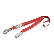PRO(TM) Pack Shock Absorbing Lanyard, 6 ft. Length, Snap Hook, Steel, 1 Leg(s)