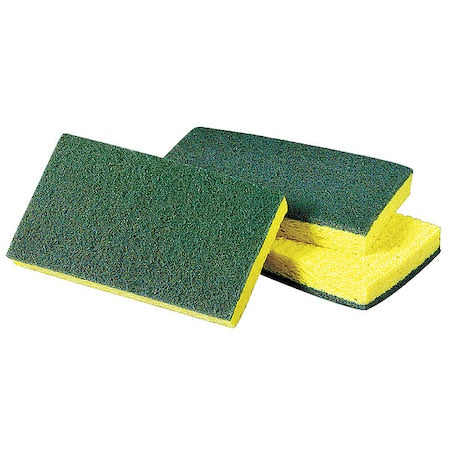 Scrubber Sponge,6" L,3-5/8" W,PK20