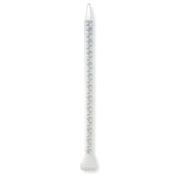 Mixing Nozzle, White, 1:1, 2:1 Mixing Ratio, Plastic,PK36