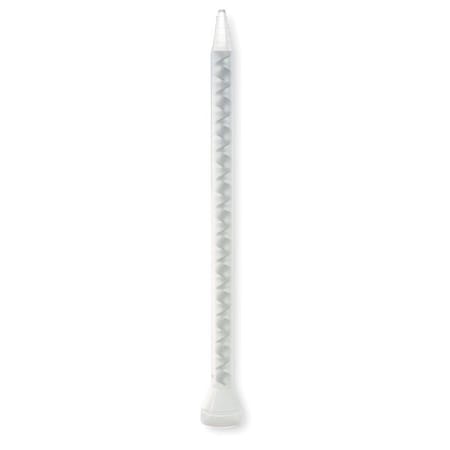 Mixing Nozzle, White, 1:1, 2:1 Mixing Ratio, Plastic,PK36