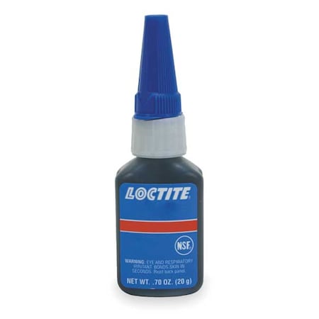 Instant Adhesive, 410 Series, Black, 0.7 oz, Bottle