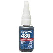 Instant Adhesive, 480 Series, Black, 0.7 oz, Bottle