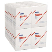WypAll General Clean X50 Cleaning Cloths (35025), Strong for Extended Use, Quarterfold, White,PK32