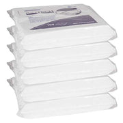 W4 Dry Cleanroom Wipes (33330), Double Bag, White, 12" x 12", Disposable, 100 Wipes/Pack, PK5