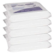 W4 Dry Cleanroom Wipes (33390), Double Bag, White, 9" x 9" Disposable, 100 Wipes/Pack, PK5