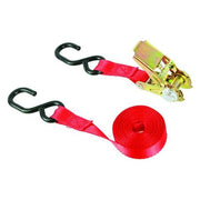 Tie-Down Strap,Ratchet,15 ft x 1 In,PK2