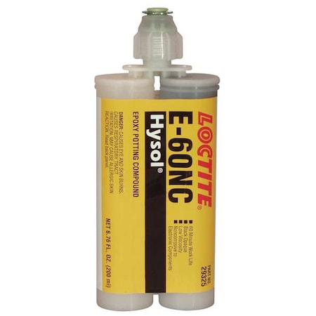 Construction Adhesive, E-60NC Series, Off-White, 1 gal, Pail, 1:01 Mix Ratio, 3 hr Functional Cure