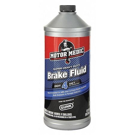 1 qt FMSS 116, SAE J-1703 Brake Fluid - Bottle