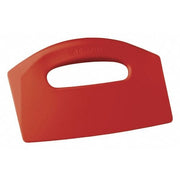 Bench Scraper,Poly,Red,8 1/2 x 5 In