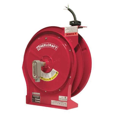 Retractable Cord Reel with 50 ft. Cord 12/3