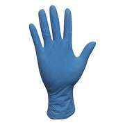 Disposable Gloves, Nitrile, Powder-Free, 5 mil, Blue, Small (Size 7), PK100