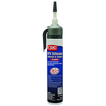 Multipurpose Gasket Sealant, 6.5 oz, Clear, Temp Range -76 to 400 Degrees F