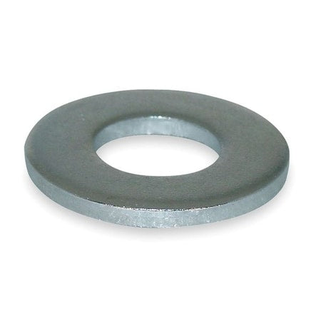 Flat Washer, For Screw Size #10 ,Steel Zinc Plated Finish, 435 PK