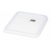 Square Lid Container Food Storage Container Lid, White, Polyethylene