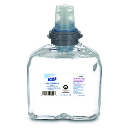 Hand Sanitizer, Foam, 1200mL, PK2