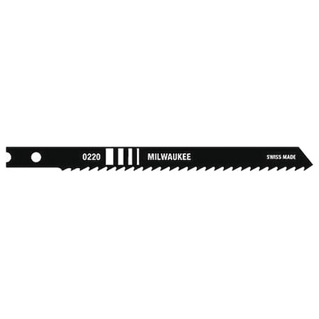 4" 6 TPI Bi-Metal Jig Saw Blades, PK5