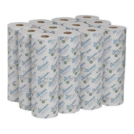 Envision, Standard Core, 1 Ply, 1500 Sheets, White, 48 PK