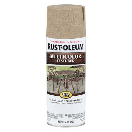 Textured Spray Paint, Desert Bisque, Textured, Solvent, 12 Oz