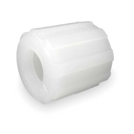 Nut,45 deg.,PVDF,Flare,3/8 In.