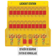 Lockout Station,Filled,20 Padlocks
