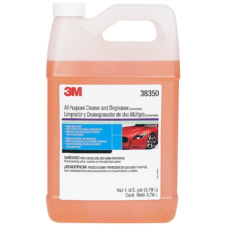 All Purpose Cleaner and Degreaser, 1 gal Bottle, Solvent Based, Nonflammable, Chlorinated, 38350