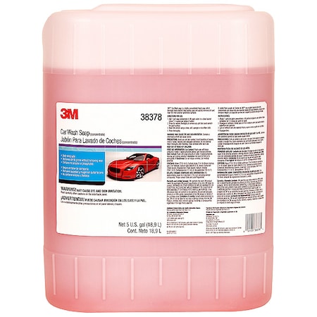 Car Wash Soap, Truck and Trailer Wash, 5 gal, Butyl-Free