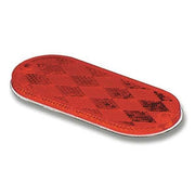 Acrylic Reflector,Oval,Red