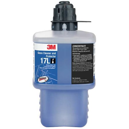 Liquid Glass Cleaner, 2L, Apple, Bottle