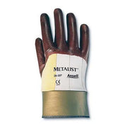 Cut-Resistant Coated Gloves, Cut Level A2 ,Nitrile ,Smooth ,M,L